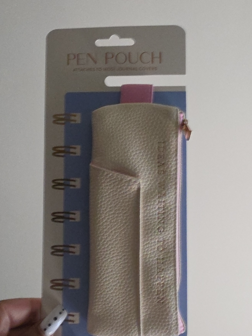 Pen Pouch Attach To Most Journal Covers